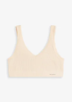 bonprix Brassière côtelée sans couture Feel Comfort|Femme Sans Couture|Basiques