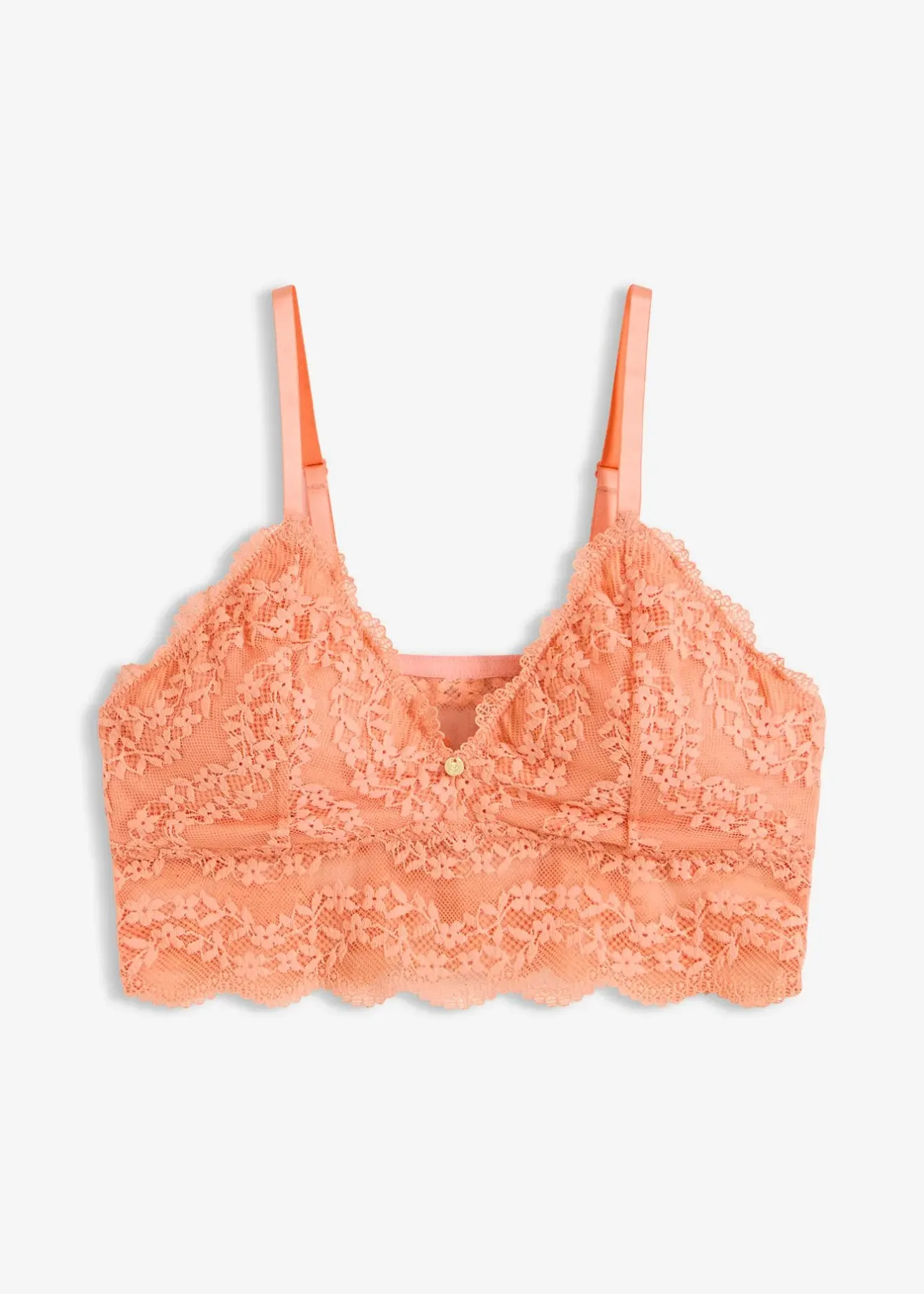 bonprix Brassière sans armatures à dentelle florale|Femme Dessous|Soutiens-Gorge