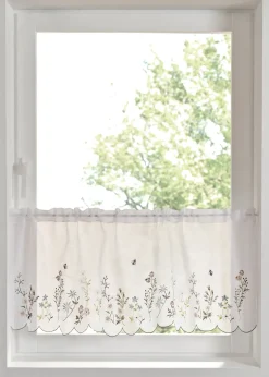 bonprix Vitrages/Brise-Bise|Rideaux & Stores|Brise-bise à broderie florale