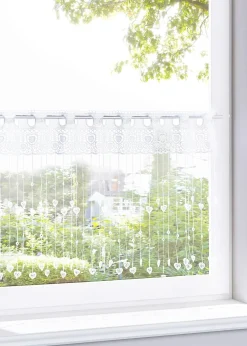 bonprix Brise-bise à fils avec cœurs| Vitrages/Brise-Bise