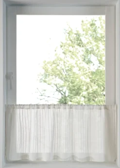 bonprix Vitrages/Brise-Bise|Brise-bise à fines rayures