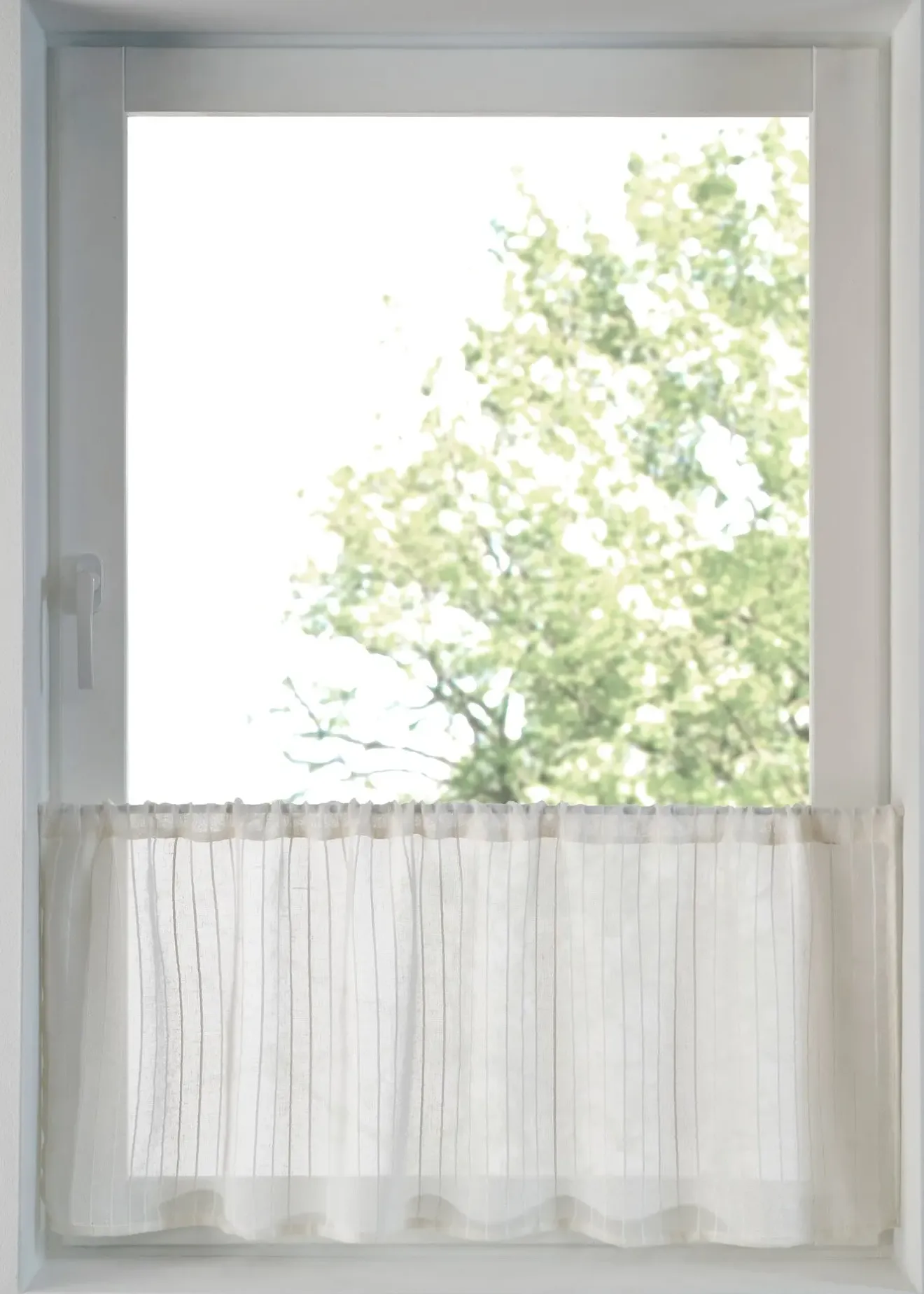 bonprix Vitrages/Brise-Bise|Brise-bise à fines rayures