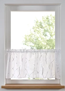 bonprix Vitrages/Brise-Bise|Brise-bise à imprimé brillant