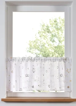 bonprix Vitrages/Brise-Bise|Brise-bise à imprimé étoiles brillant