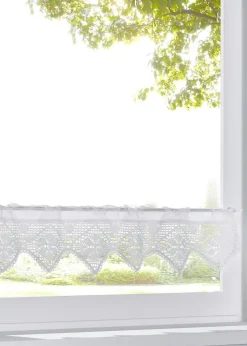 bonprix Vitrages/Brise-Bise|Brise-bise au crochet coloris uni