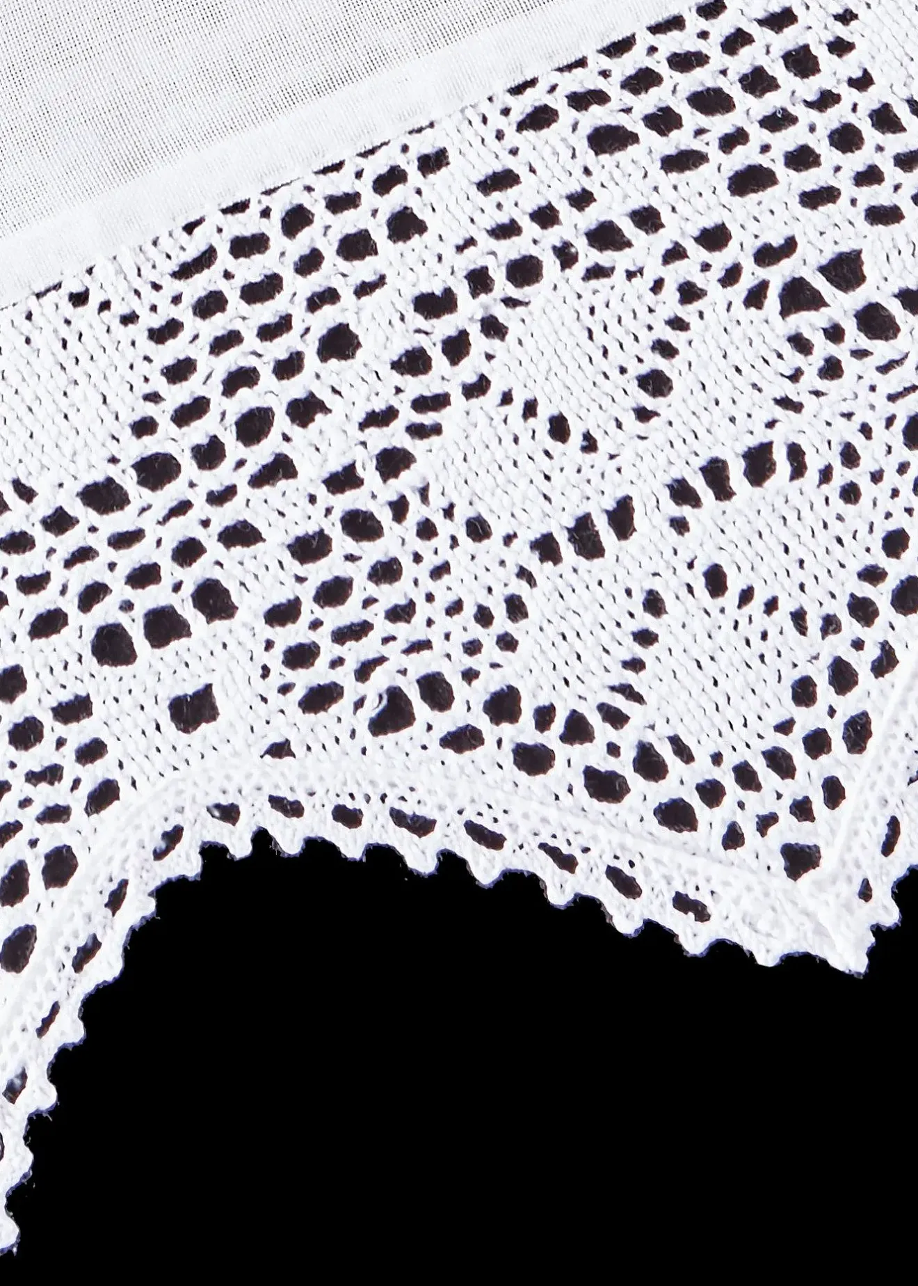 bonprix Vitrages/Brise-Bise|Brise-bise au crochet coloris uni