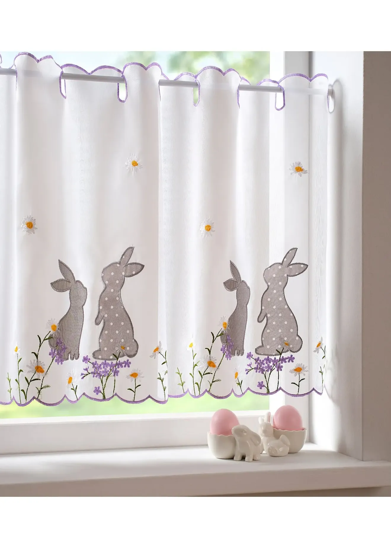 bonprix Brise-bise avec broderie| Vitrages/Brise-Bise|Rideaux & Stores