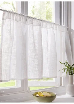 bonprix Brise-bise effet lin| Vitrages/Brise-Bise