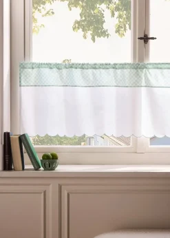 bonprix Vitrages/Brise-Bise|Brise-bise en coton à carreaux