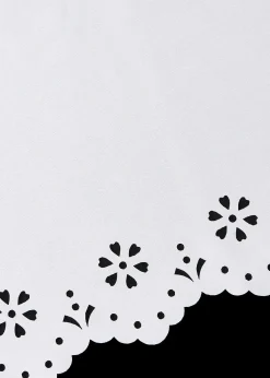 bonprix Vitrages/Brise-Bise|Brise-bise semi-transparent à bordure décorative