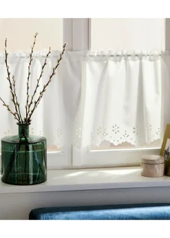 bonprix Vitrages/Brise-Bise|Brise-bise semi-transparent à bordure décorative