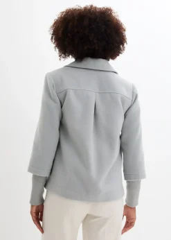 bonprix Caban avec manches en maille|Femme Vestes & Manteaux