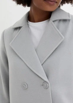 bonprix Caban avec manches en maille|Femme Vestes & Manteaux