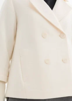 Femme bonprix Vestes & Manteaux|Caban avec manches en maille