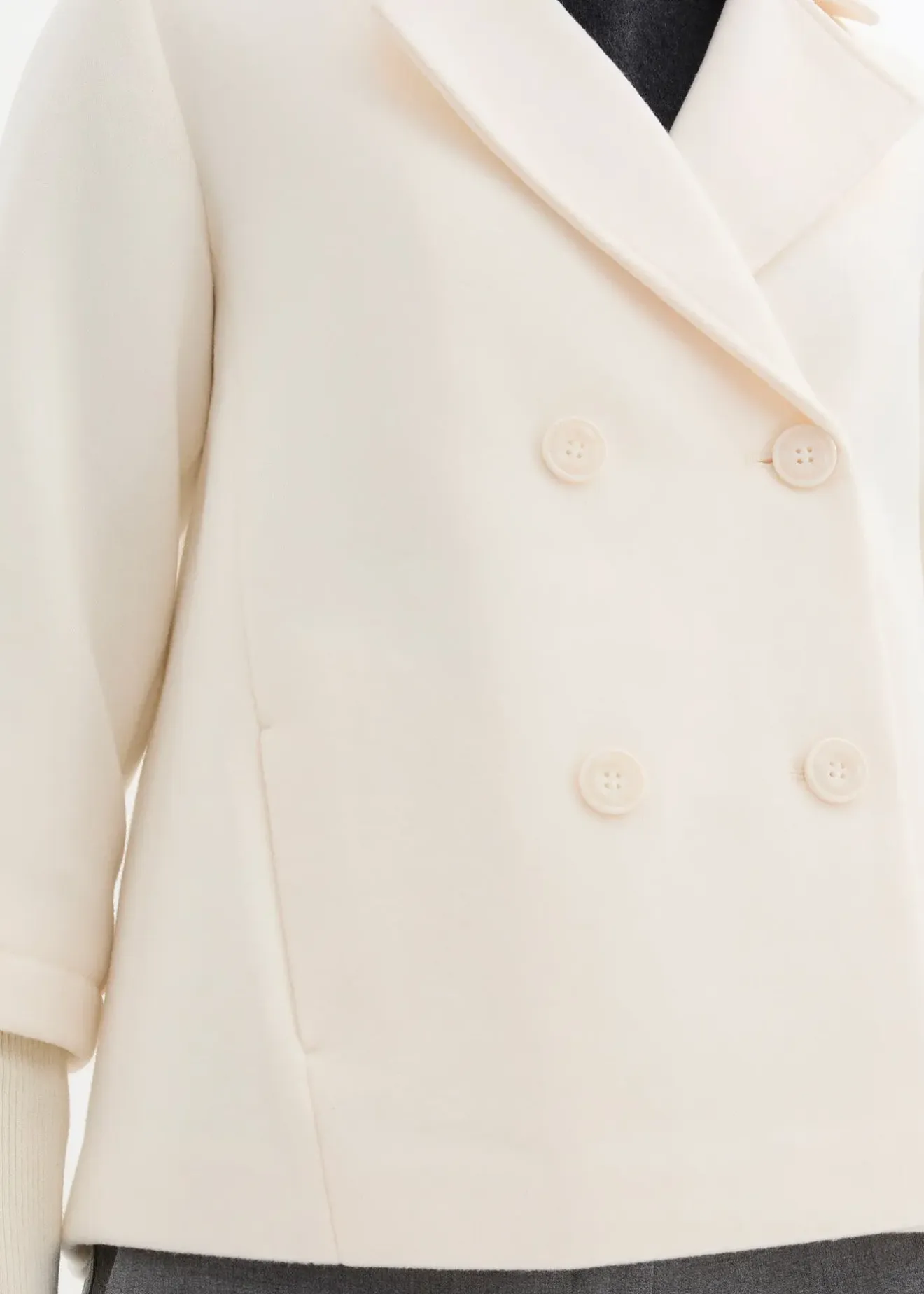 Femme bonprix Vestes & Manteaux|Caban avec manches en maille