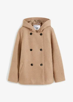 Femme bonprix Vestes & Manteaux|Caban en maille bouclette douce