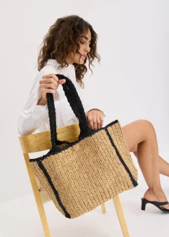 bonprix Cabas en paille|Femme Sacs