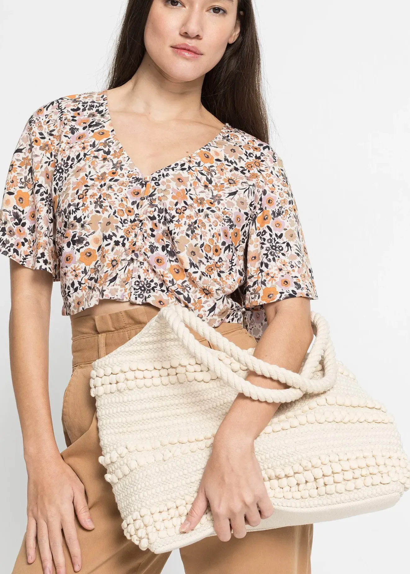 Femme bonprix Sacs|Vêtements De Plage|Cabas en toile