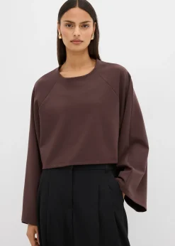 bonprix Cape à manches longues|Femme T-Shirts & Tops