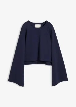 bonprix Cape à manches longues|Femme T-Shirts & Tops