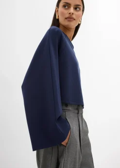 bonprix Cape à manches longues|Femme T-Shirts & Tops