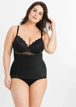 Femme bonprix Guêpières & Déshabillés|Basiques|Caraco soutien-gorge en matière microfibre lisse