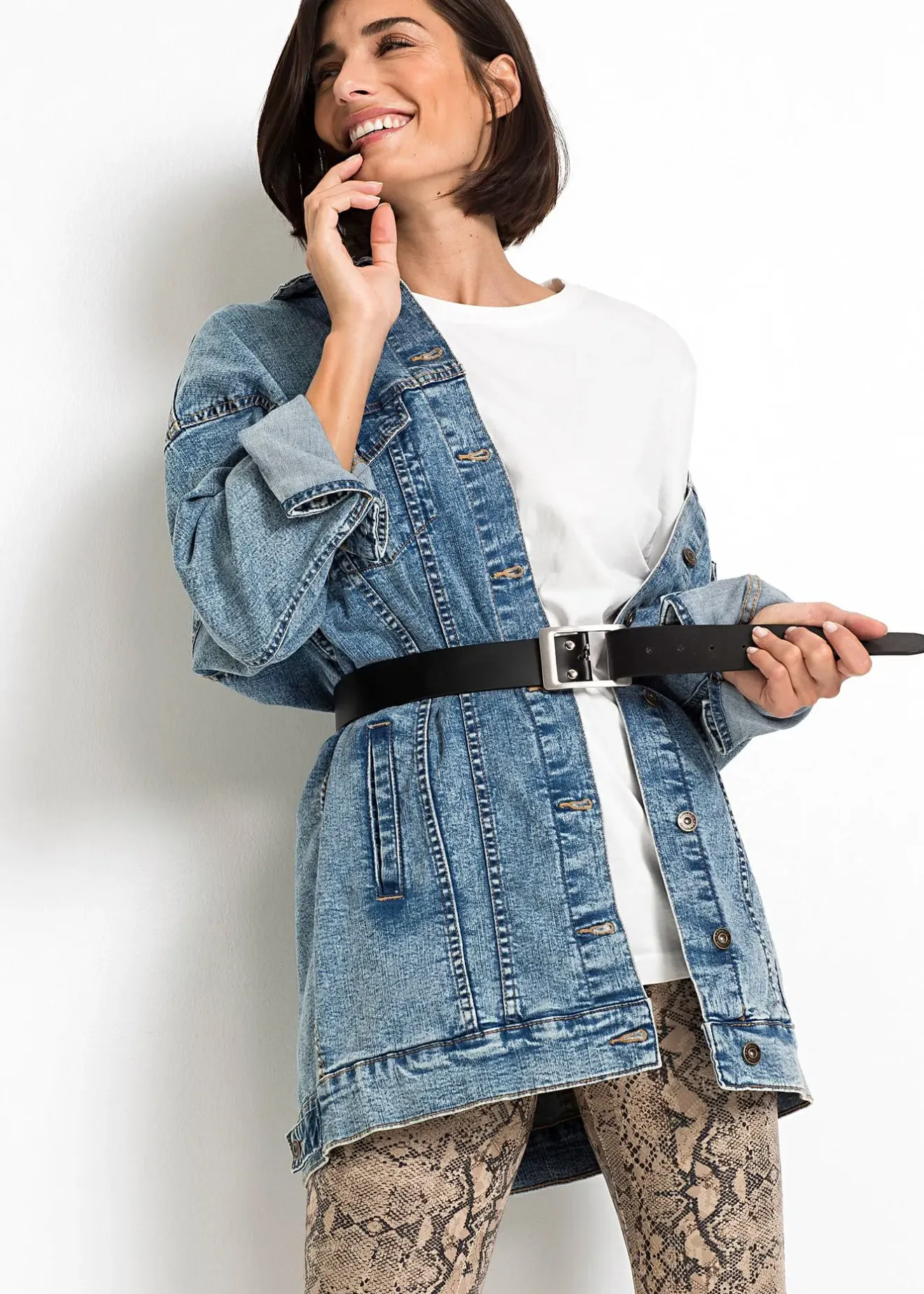 bonprix Ceinture en cuir|Femme Accessoires|Ceintures