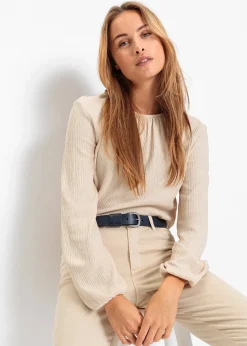 Femme bonprix Ceintures|Ceinture en cuir