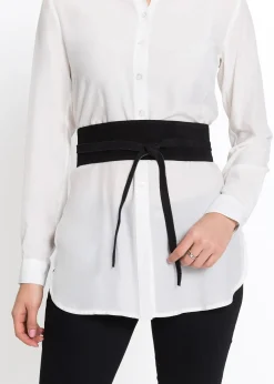bonprix Ceinture en cuir à nouer|Femme Ceintures