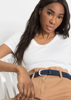 bonprix Ceinture extensible aspect tressé|Femme Accessoires|Ceintures