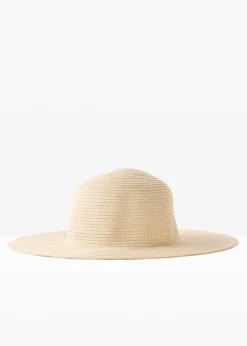 Femme bonprix Bonnets, Chapeaux & Co.|Chapeau de paille en fibre de papier