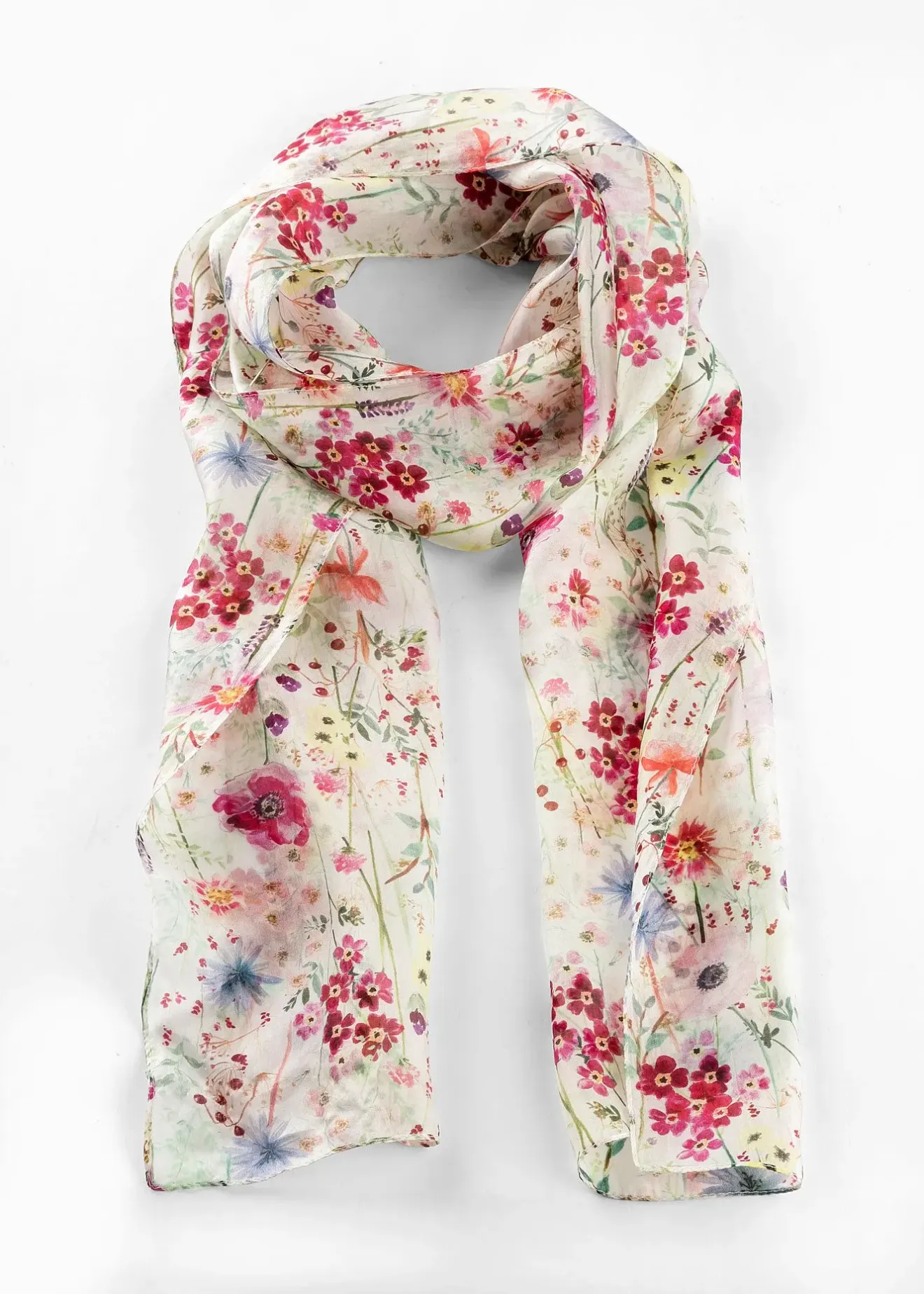 bonprix Écharpe en soie|Femme Écharpes & Foulards