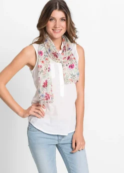 bonprix Écharpe en soie|Femme Écharpes & Foulards