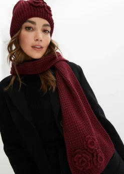 Femme bonprix Bonnets, Chapeaux & Co.|Écharpes & Foulards|Écharpe et bonnet (ens. 2 pces)