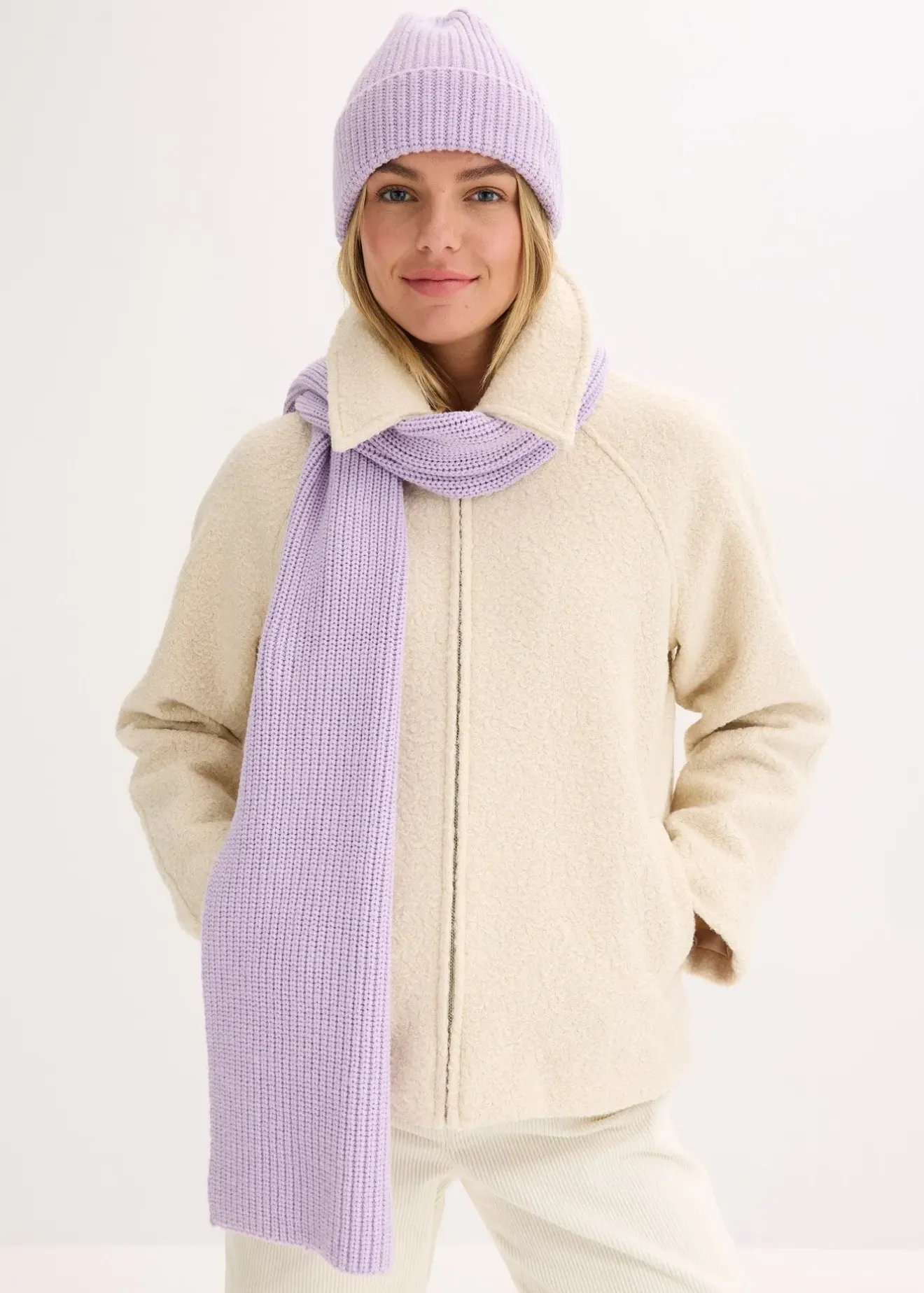 Femme bonprix Bonnets, Chapeaux & Co.|Écharpes & Foulards|Écharpe et bonnet (ens. 2 pces)