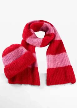 bonprix Écharpe et bonnet (ens. 2 pces)|Femme Bonnets, Chapeaux & Co.|Écharpes & Foulards