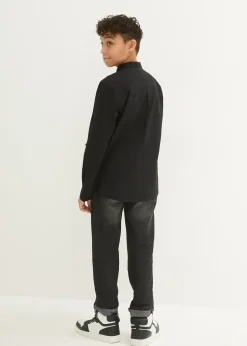 bonprix Chemise avec manches à retrousser, 100% coton|Enfant Vêtements Enfant|Garçons 9-16 Ans·Costumes & Chemises