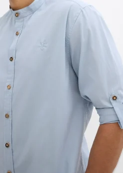 Homme bonprix Chemises|Chemise bavaroise avec manches retroussables