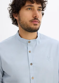 Homme bonprix Chemises|Chemise bavaroise avec manches retroussables