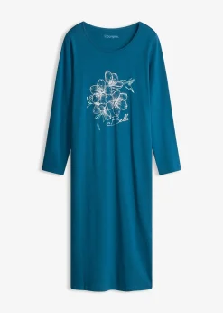 Femme bonprix Lingerie Nuit|Chemise de nuit 100% coton