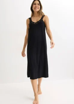 Femme bonprix Lingerie Nuit|Chemise de nuit à dentelle