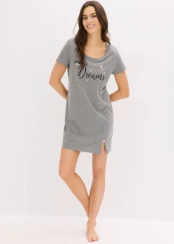 bonprix Chemise de nuit courte|Femme Lingerie Nuit