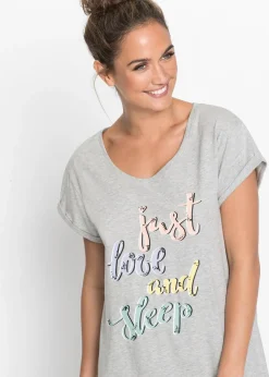 Femme bonprix Lingerie Nuit|Chemise de nuit courte