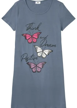 Femme bonprix Lingerie Nuit|Chemise de nuit courte 100% coton