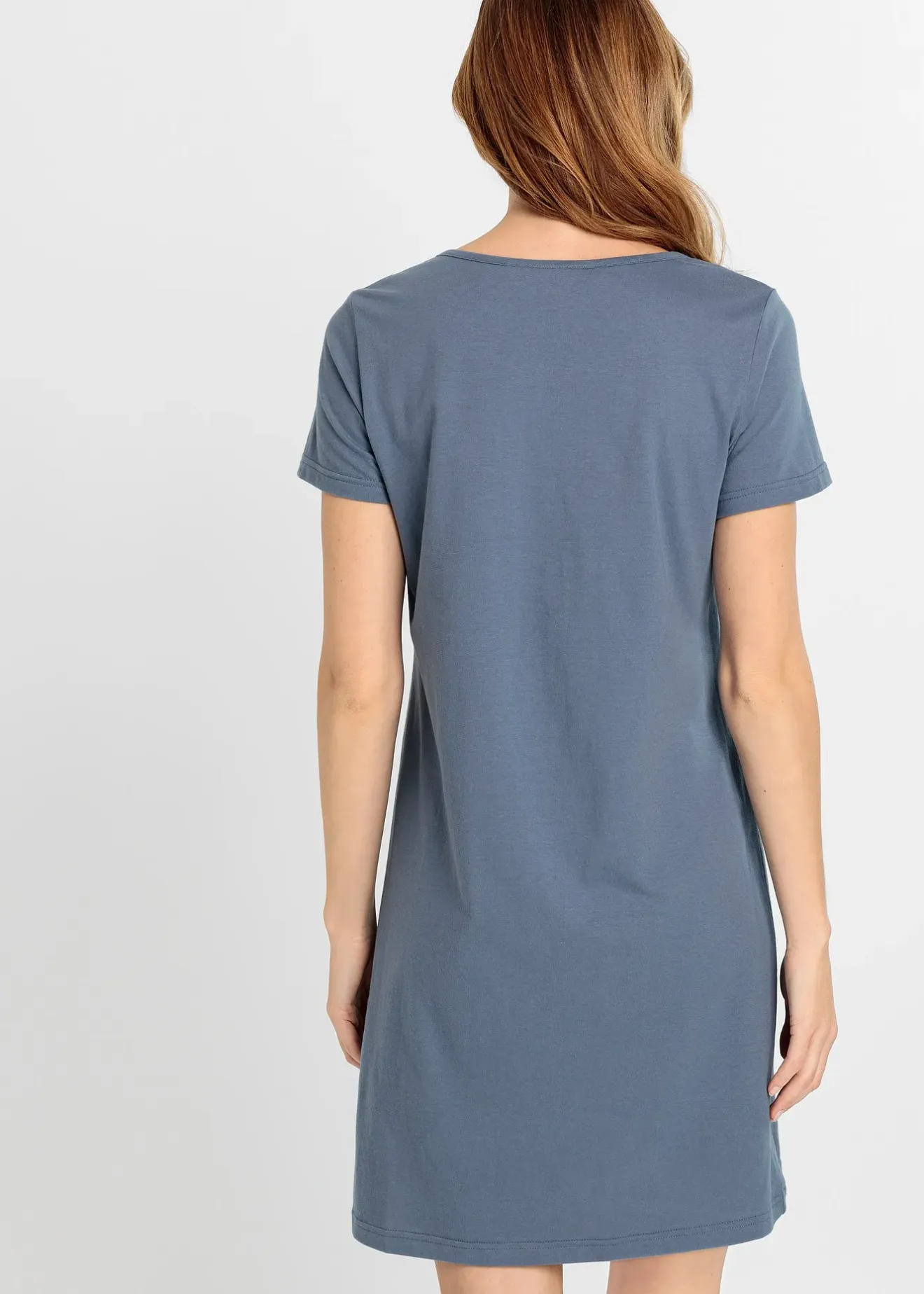 Femme bonprix Lingerie Nuit|Chemise de nuit courte 100% coton