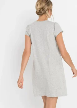 bonprix Chemise de nuit d’allaitement coton|Femme Maternité|Basiques