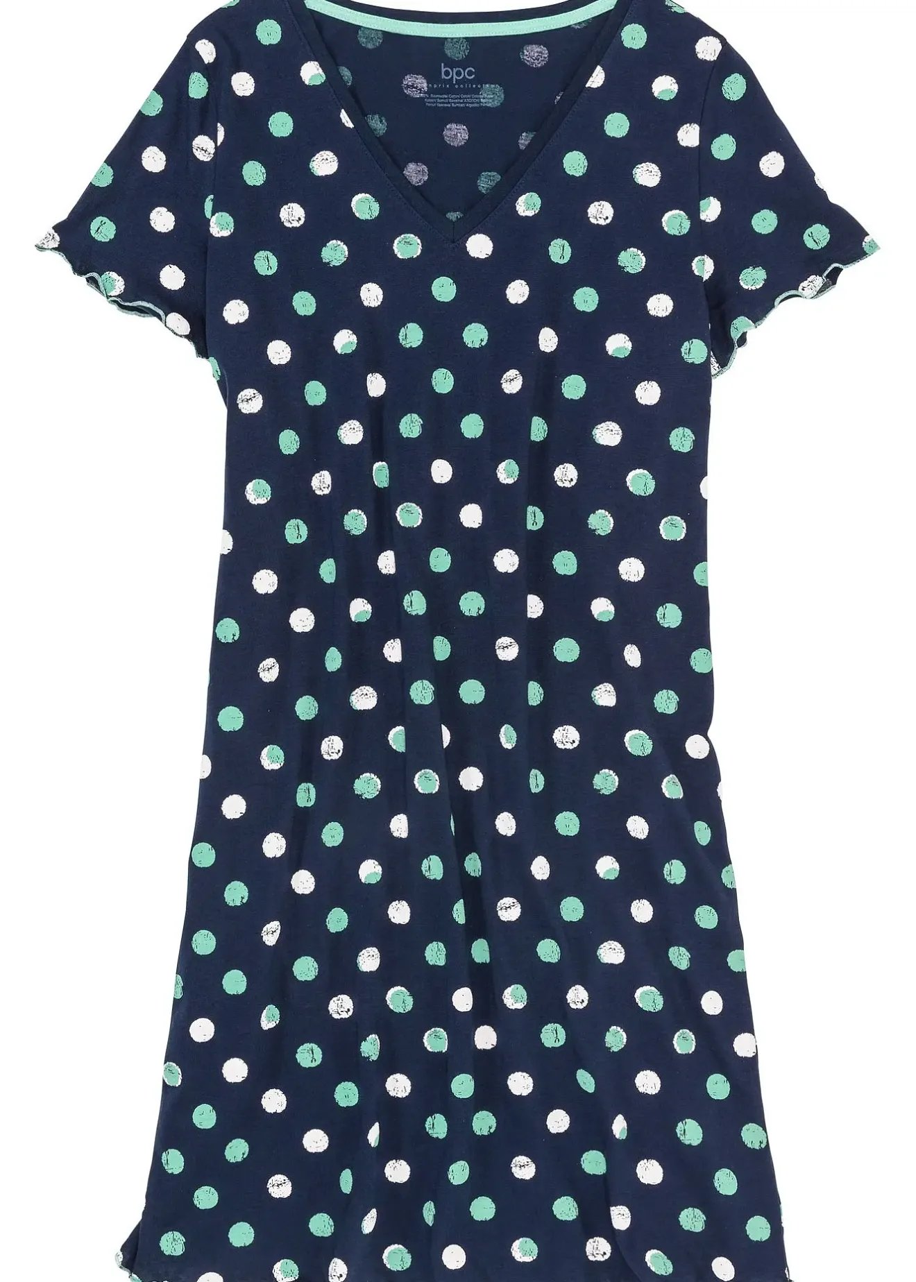 Femme bonprix Lingerie Nuit|Chemise de nuit en coton