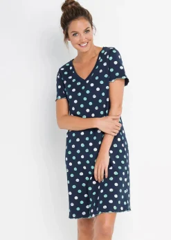 Femme bonprix Lingerie Nuit|Chemise de nuit en coton