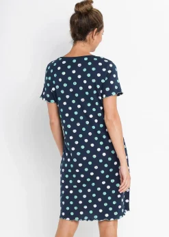 Femme bonprix Lingerie Nuit|Chemise de nuit en coton