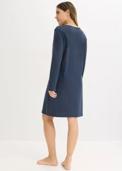 bonprix Chemise de nuit en coton doux|Femme Lingerie Nuit